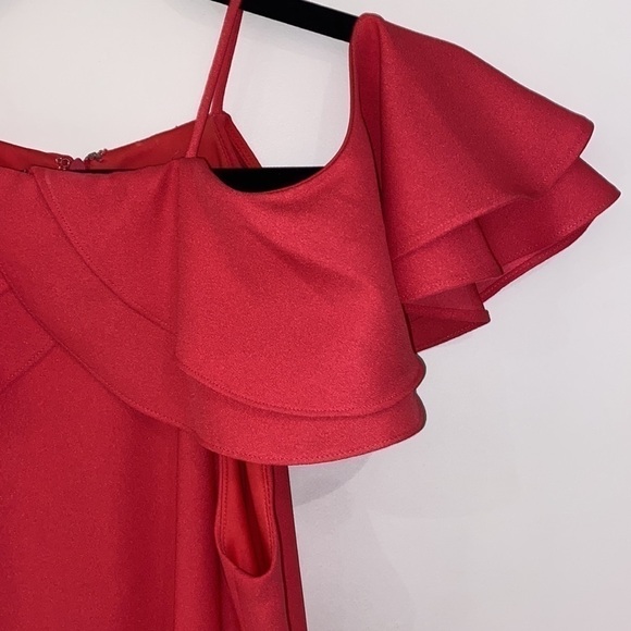 NICOLE Miller New York Cold-Shoulder Shift Dress Size 2 - Picture 7 of 14